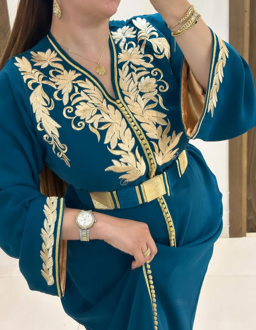 Classy Caftan Brodé