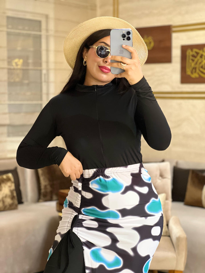 Burkini avec cache maillot
