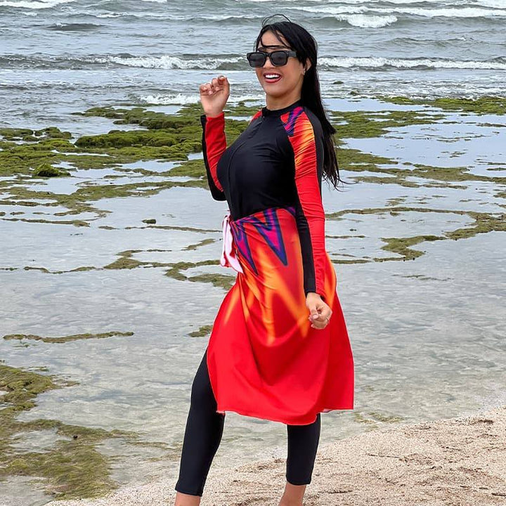 Burkini Sunset Chic