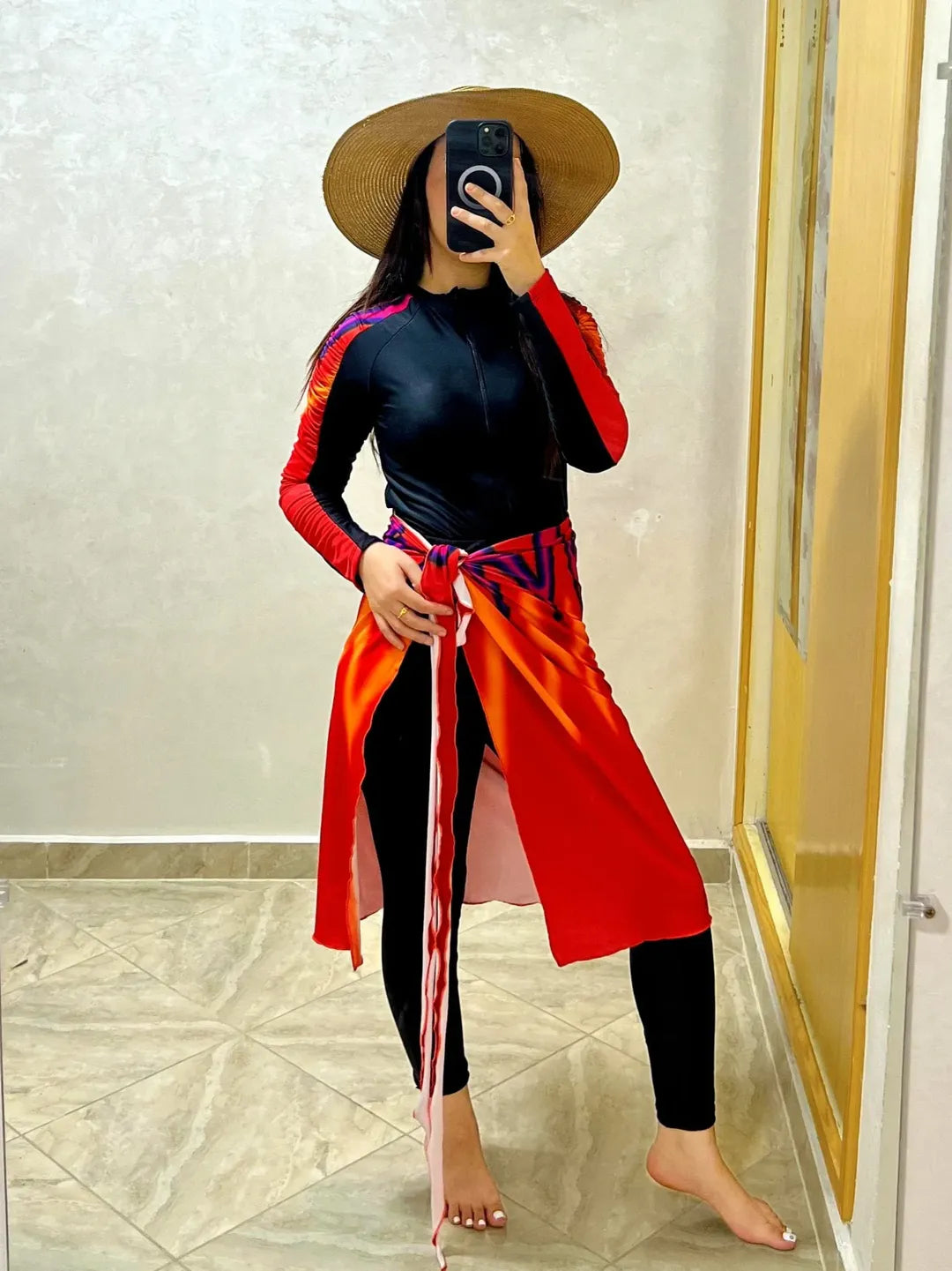 Burkini Flame Chic