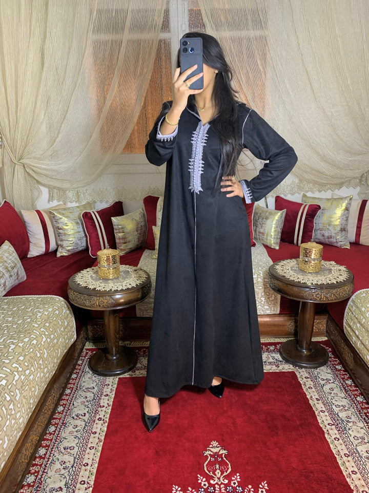 Djellaba Fleurie AMIRA